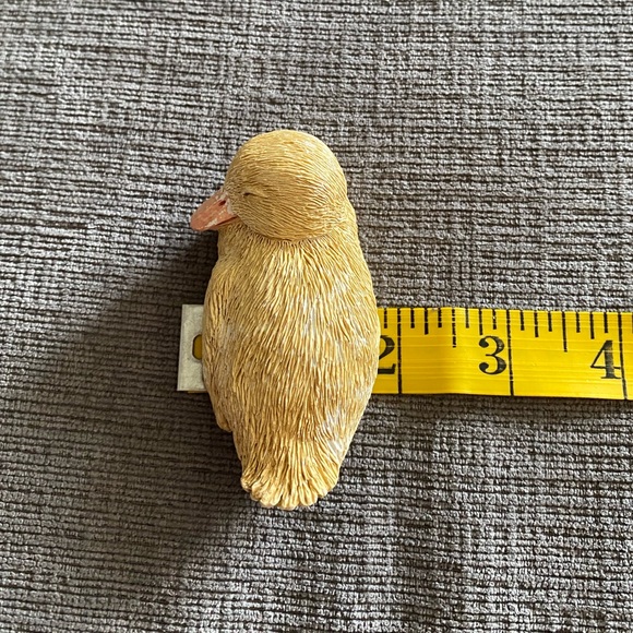 Vintage Sandra Brue Sandicast Sleeping Duck Duckling Figurine - Picture 8 of 10